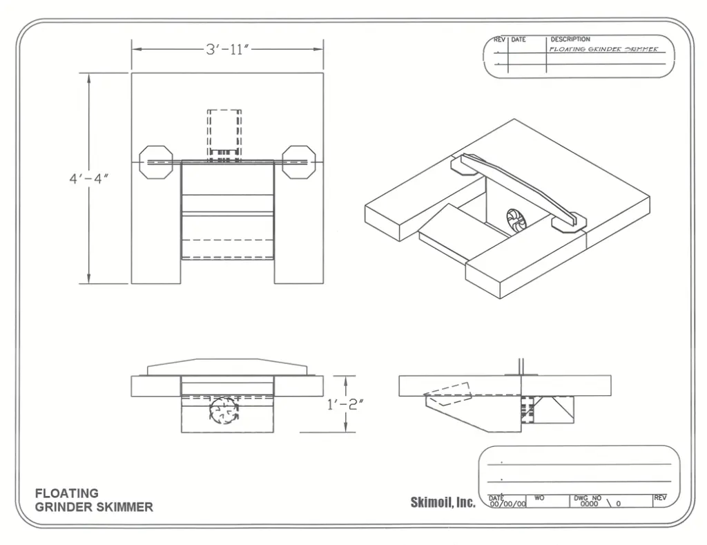 Grinder Oil Skimmer — System Design & Custom Options