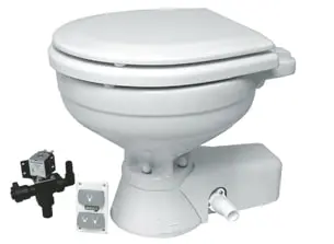 The Marine Throne Electric Toilet — Engineered for Quiet, Efficient Flushes