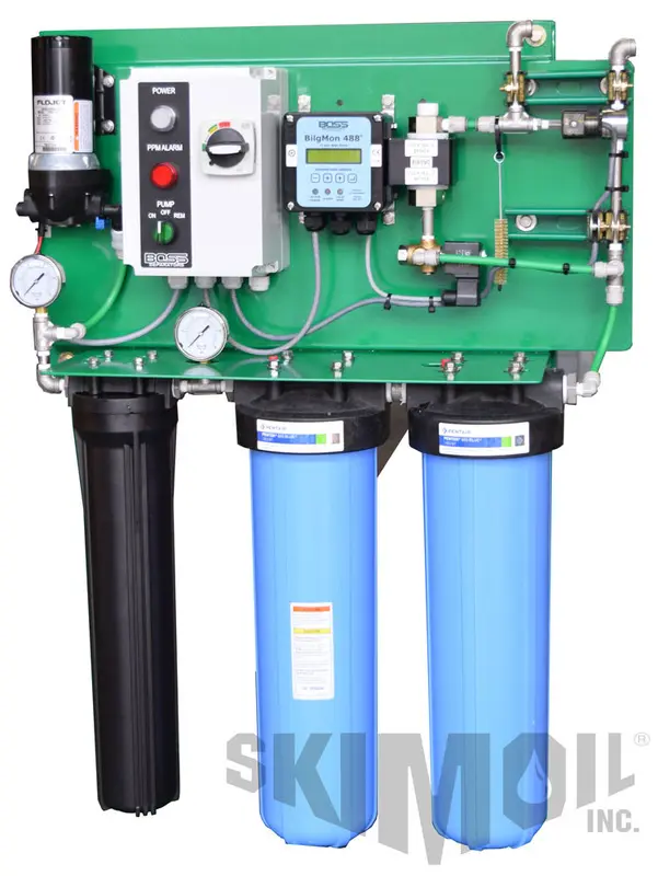 Commercial Marine Equipment — Mini Brute Oil Water Separator-IMO MEPC 107(49) Certified.
