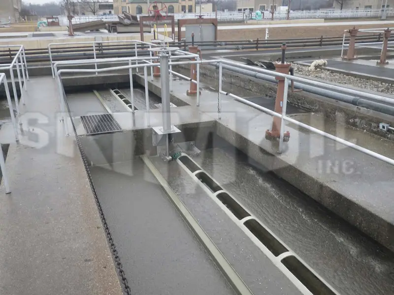 Slotted Pipe Skimmer – C Pipe Oil Skimmer – Scum Pipe Skimmer — Why Choose a SkimOIL ® Slotted C-Pipe Skimmer?