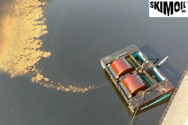 Floating Drum Skimmer Complete Packaged System — Skimmer Head