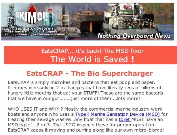 Oily News: — EatsCRAP ....it's back! The MSD fixer